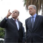 Mohamed Raouraoua avec le Premier ministre Abdelmalek Sellal. New Press